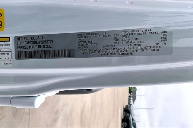 2026 Jeep Wrangler WRANGLER 4-DOOR SPORT S