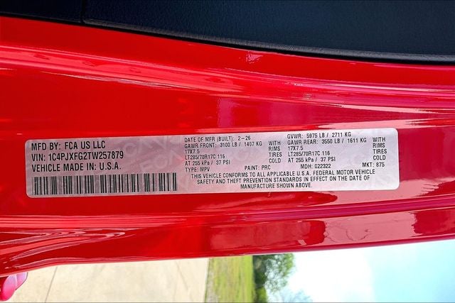 2026 Jeep Wrangler WRANGLER 4-DOOR RUBICON