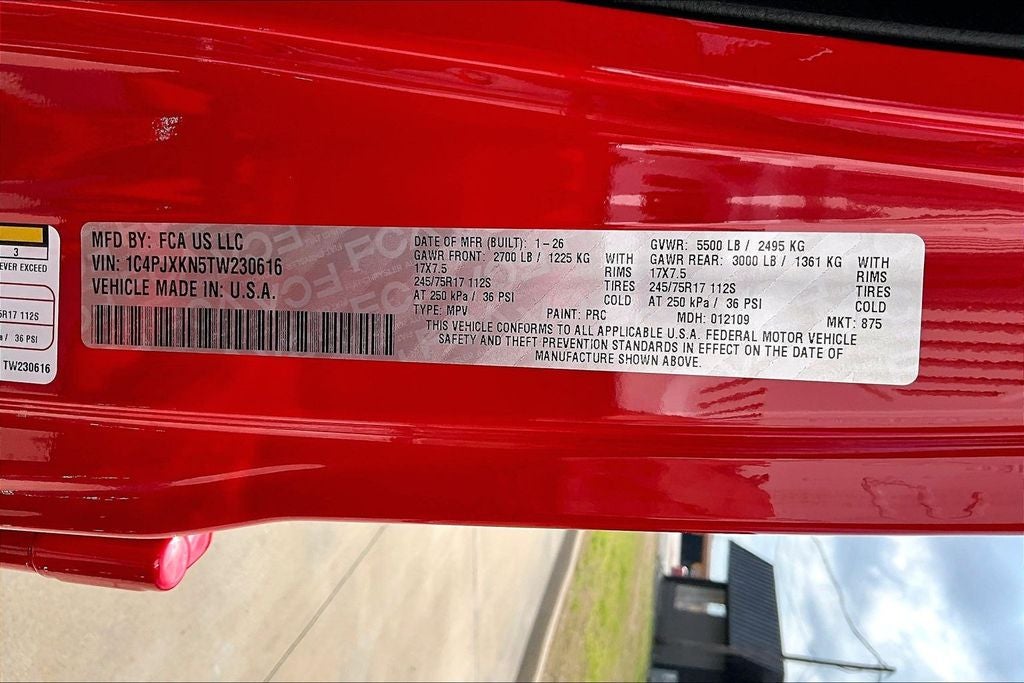 2026 Jeep Wrangler Sport RHD Right Hand Drive