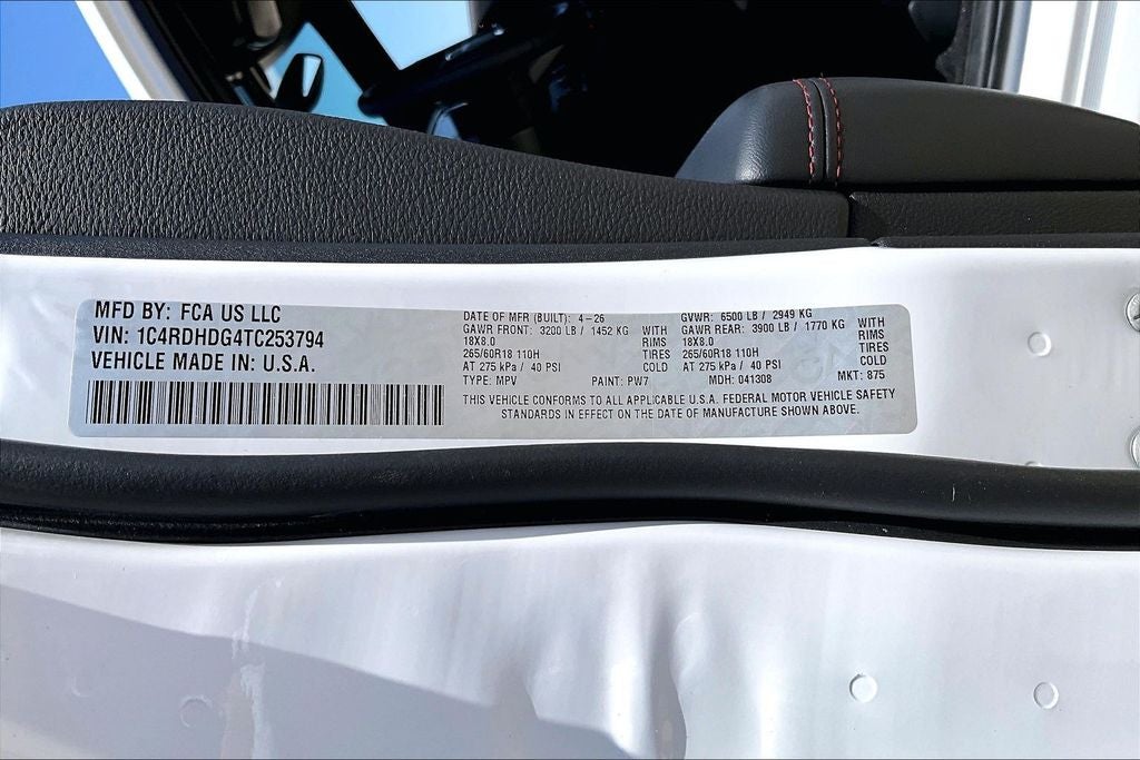 2026 Dodge Durango DURANGO GT RWD