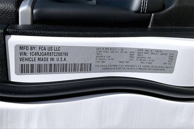 2026 Jeep Grand Cherokee GRAND CHEROKEE LAREDO ALTITUDE 4X2