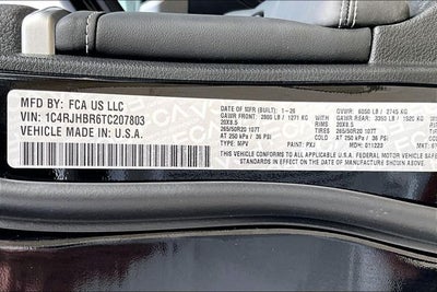 2026 Jeep Grand Cherokee GRAND CHEROKEE LIMITED RESERVE 4X4