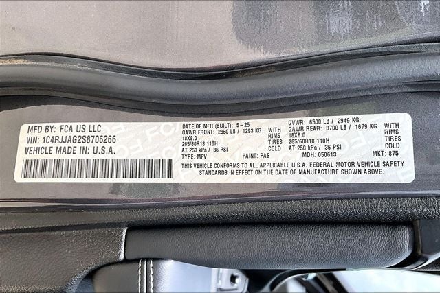 2025 Jeep Grand Cherokee L Laredo X 4x2