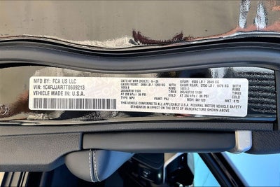 2026 Jeep Grand Cherokee L GRAND CHEROKEE L LAREDO ALTITUDE 4X2