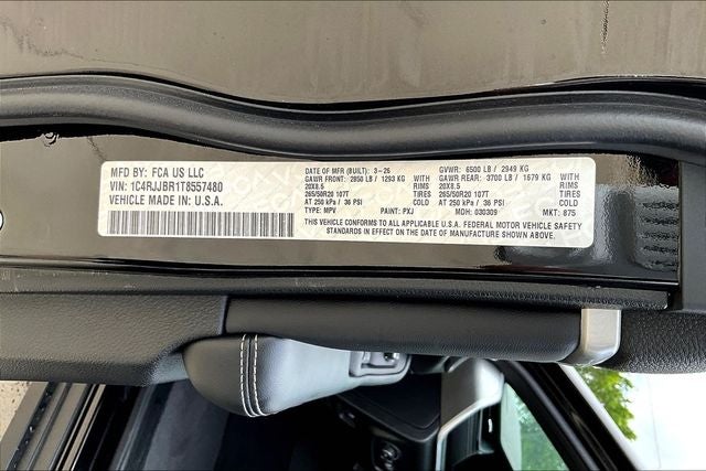 2026 Jeep Grand Cherokee L GRAND CHEROKEE L LIMITED 4X2