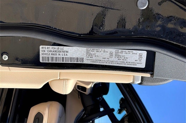 2025 Jeep Grand Cherokee L GRAND CHEROKEE L LIMITED 4X4