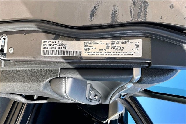 2025 Jeep Grand Cherokee L GRAND CHEROKEE L LIMITED 4X4