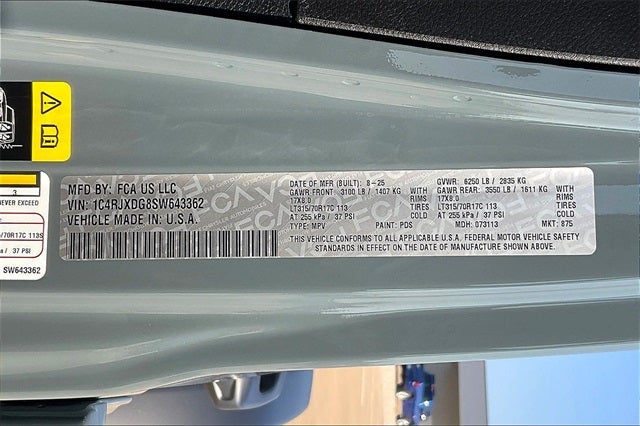 2025 Jeep Wrangler WRANGLER 4-DOOR WILLYS