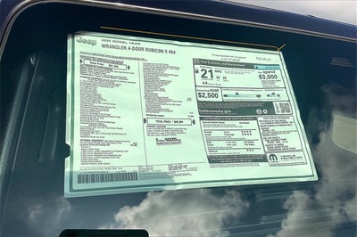 2025 Jeep Wrangler WRANGLER 4-DOOR RUBICON X