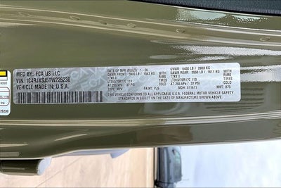 2026 Jeep Wrangler WRANGLER 4-DOOR MOAB 392