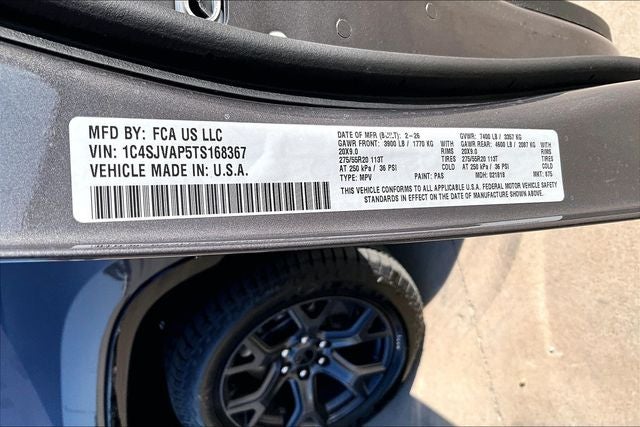 2026 Jeep Grand Wagoneer GRAND WAGONEER UPLAND 4X4