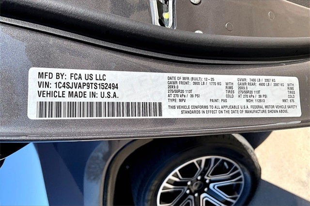 2026 Jeep Grand Wagoneer GRAND WAGONEER 4X4