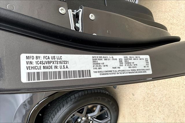 2026 Jeep Grand Wagoneer GRAND WAGONEER LIMITED ALTITUDE 4X4