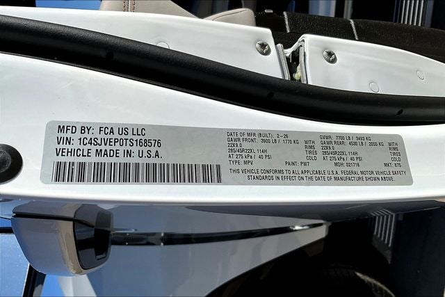 2026 Jeep Grand Wagoneer GRAND WAGONEER SUMMIT OBSIDIAN 4X4