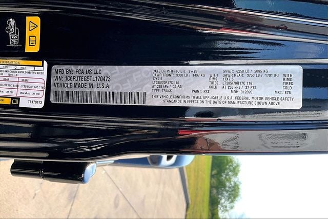 2026 Jeep Gladiator GLADIATOR MOJAVE 4X4