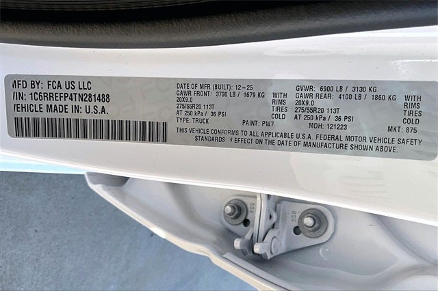 2026 RAM Ram 1500 RAM 1500 LONE STAR CREW CAB 4X2 5'7' BOX