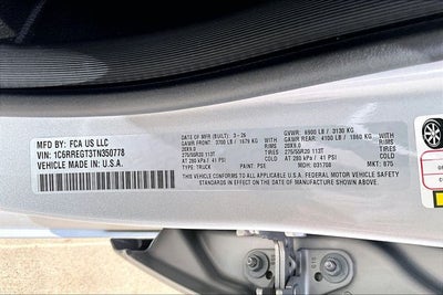 2026 RAM Ram 1500 RAM 1500 EXPRESS CREW CAB 4X2 5'7' BOX