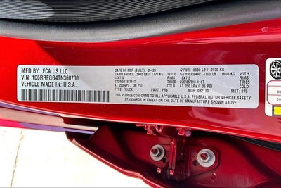 2026 RAM Ram 1500 RAM 1500 TRADESMAN CREW CAB 4X4 5'7' BOX