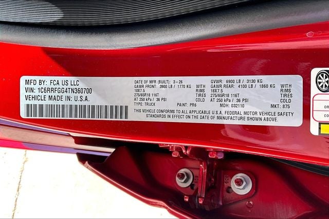 2026 RAM Ram 1500 RAM 1500 TRADESMAN CREW CAB 4X4 5'7' BOX