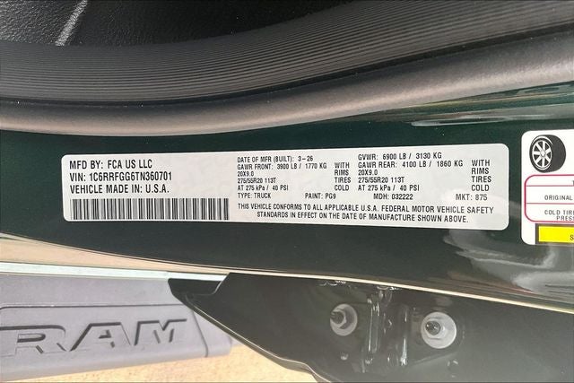 2026 RAM Ram 1500 RAM 1500 EXPRESS CREW CAB 4X4 5'7' BOX