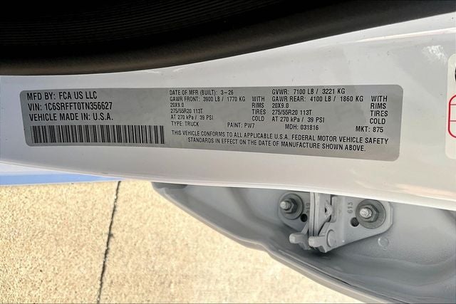 2026 RAM Ram 1500 RAM 1500 LONE STAR CREW CAB 4X4 5'7' BOX