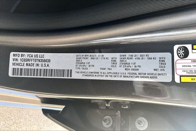 2026 RAM Ram 1500 RAM 1500 LONE STAR CREW CAB 4X4 5'7' BOX