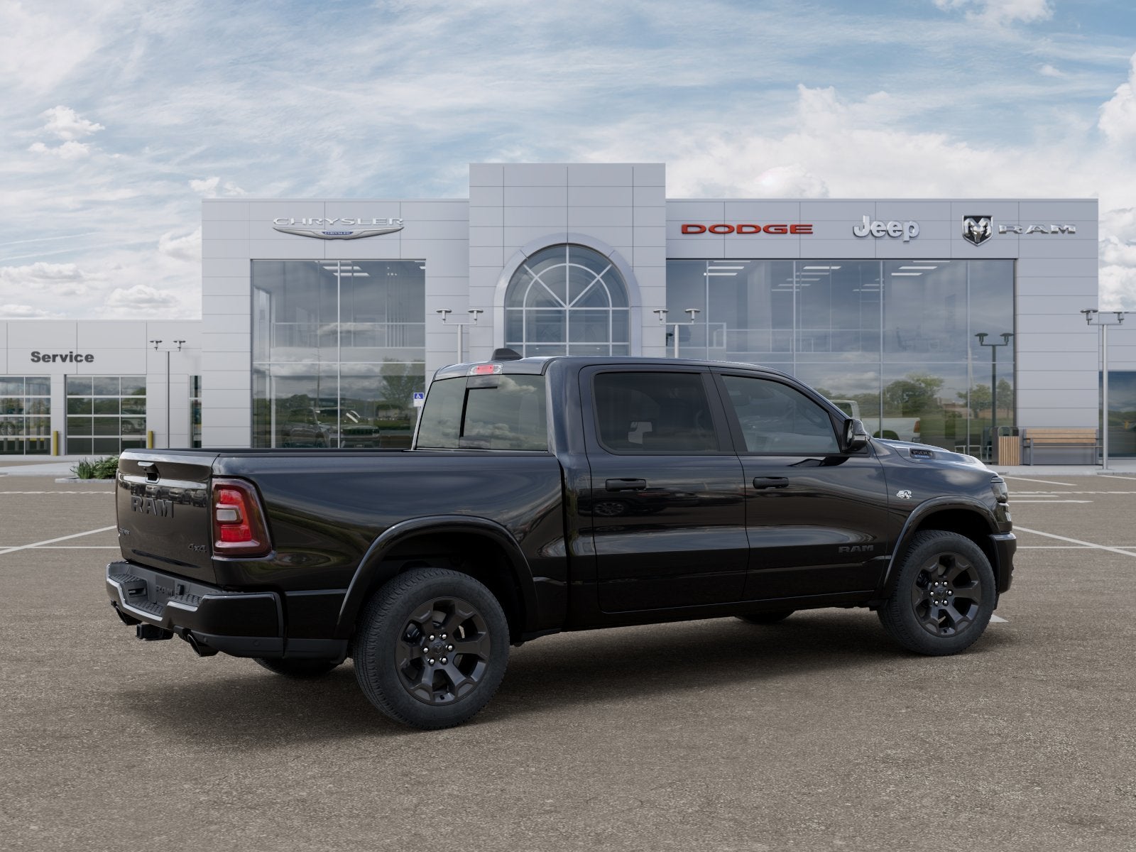 2026 RAM Ram 1500 RAM 1500 LONE STAR CREW CAB 4X4 5'7' BOX