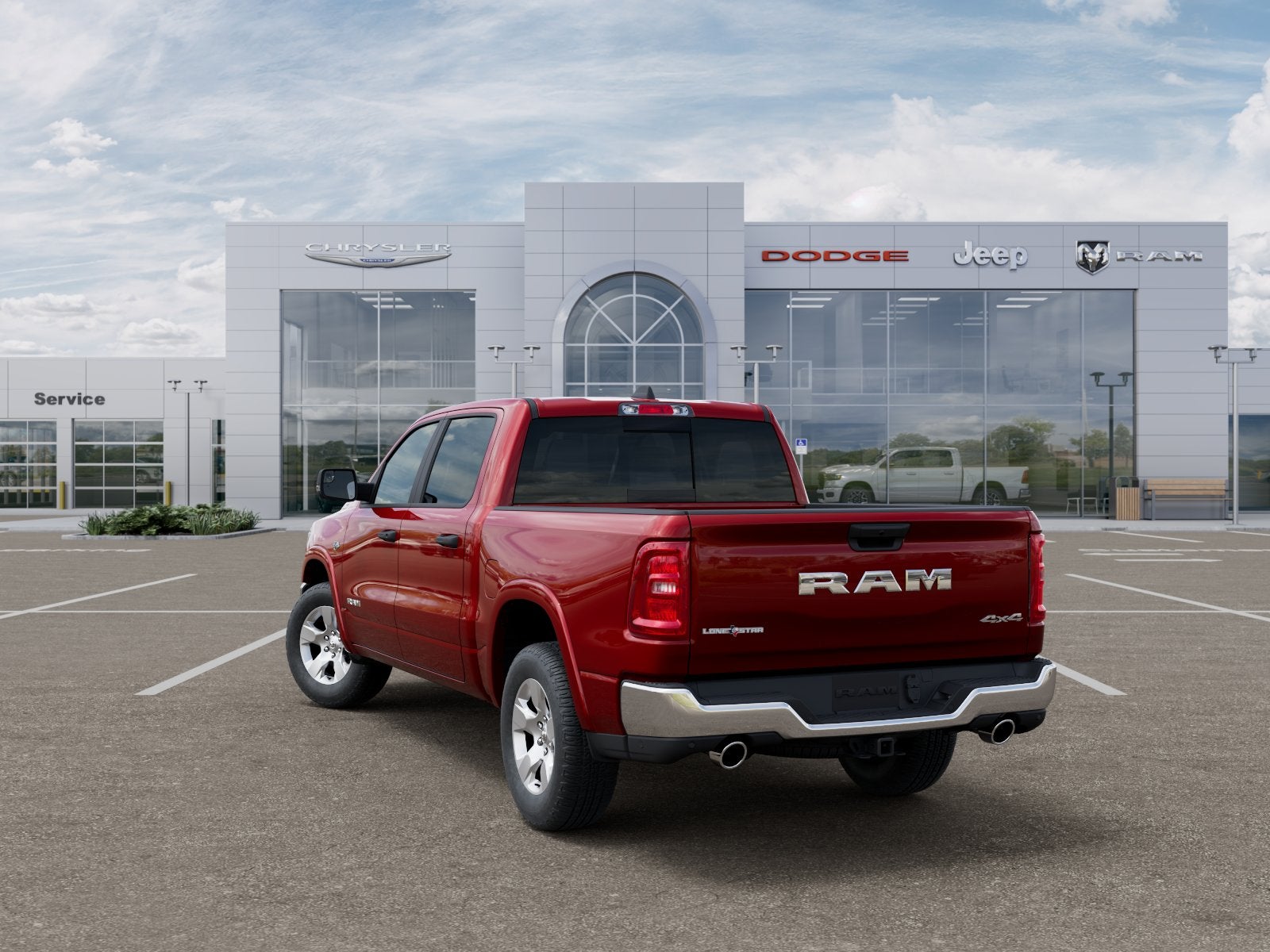 2026 RAM Ram 1500 RAM 1500 LONE STAR CREW CAB 4X4 5'7' BOX