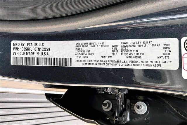 2026 RAM Ram 1500 RAM 1500 LARAMIE CREW CAB 4X4 5'7' BOX