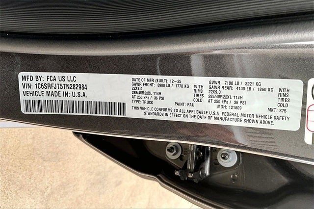 2026 RAM Ram 1500 RAM 1500 LARAMIE CREW CAB 4X4 5'7' BOX