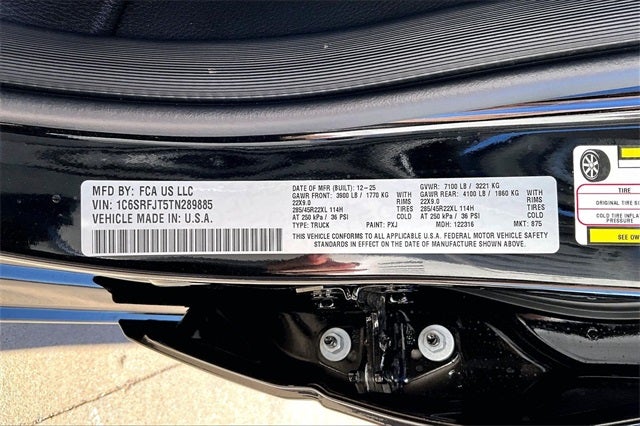 2026 RAM Ram 1500 RAM 1500 LARAMIE CREW CAB 4X4 5'7' BOX