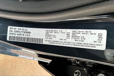 2026 RAM Ram 1500 RAM 1500 LARAMIE CREW CAB 4X4 5'7' BOX