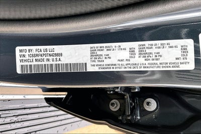 2026 RAM Ram 1500 RAM 1500 TUNGSTEN CREW CAB 4X4