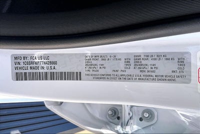2026 RAM Ram 1500 Tungsten