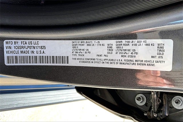 2026 RAM 1500 Rebel Crew Cab 4x4 5'7' Box