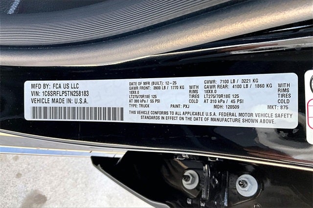 2026 RAM Ram 1500 RAM 1500 REBEL CREW CAB 4X4 5'7' BOX