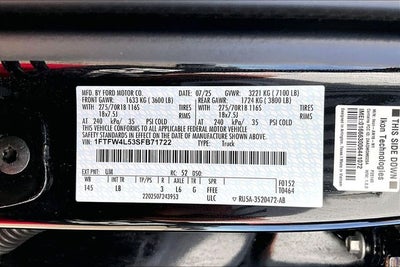 2025 Ford F-150 Tremor