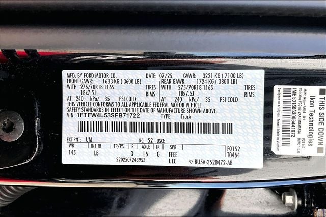 2025 Ford F-150 Tremor