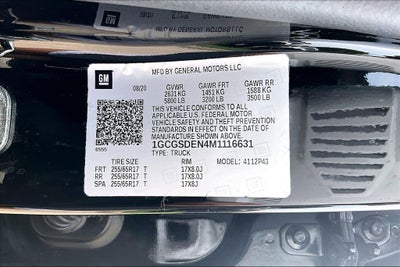 2021 Chevrolet Colorado 2WD Crew Cab Short Box Z71