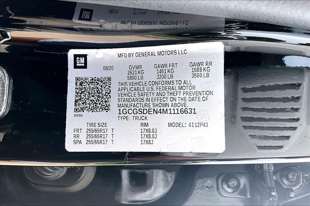 2021 Chevrolet Colorado 2WD Crew Cab Short Box Z71