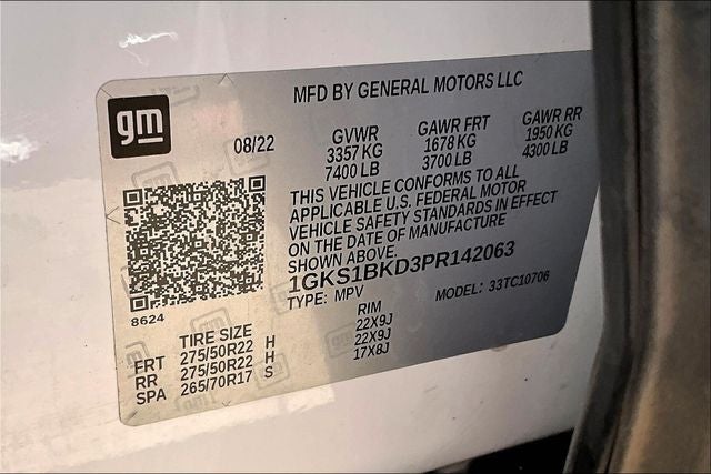 2023 GMC Yukon 2WD SLT