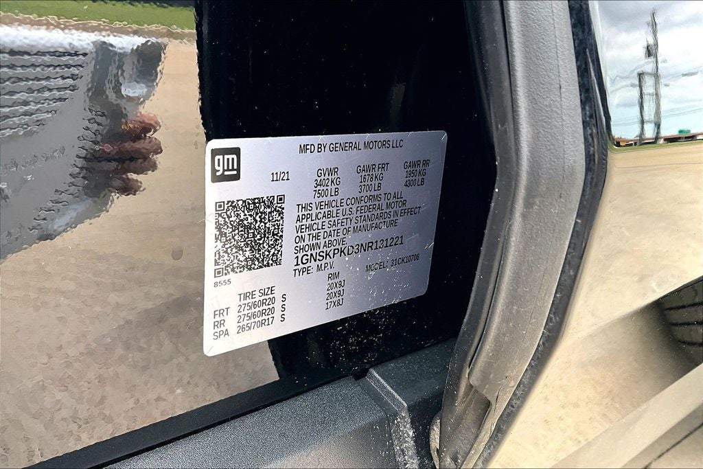 2022 Chevrolet Tahoe 4WD Z71