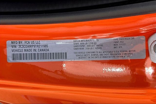 2026 Dodge Charger CHARGER SCAT PACK PLUS 2-DOOR AWD