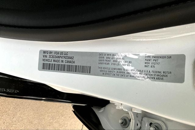 2026 Dodge Charger CHARGER R/T 4-DOOR AWD