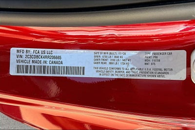 2024 Dodge Charger R/T AWD