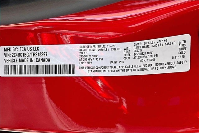 2026 Chrysler Pacifica PACIFICA SELECT