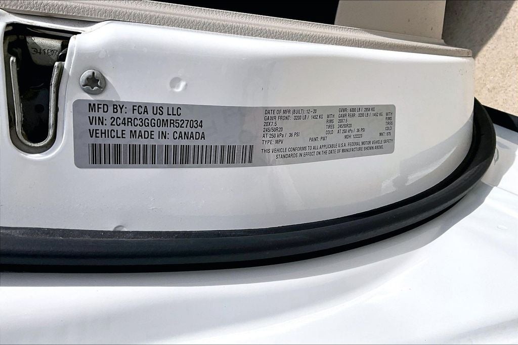2021 Chrysler Pacifica Limited AWD