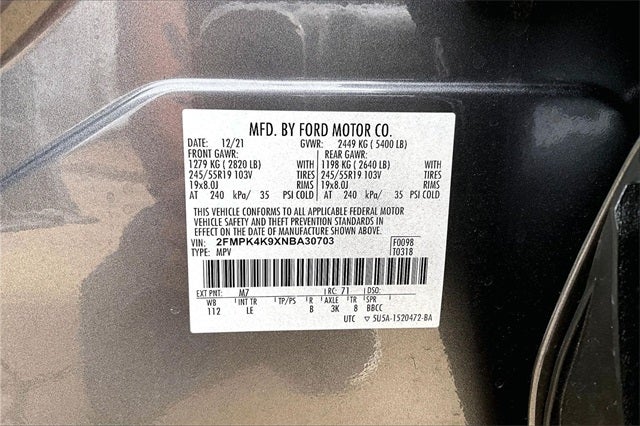 2022 Ford Edge Titanium