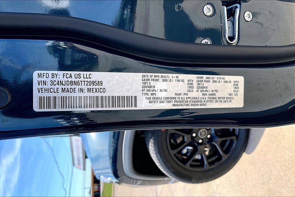2026 Jeep Compass COMPASS LATITUDE ALTITUDE 4X4