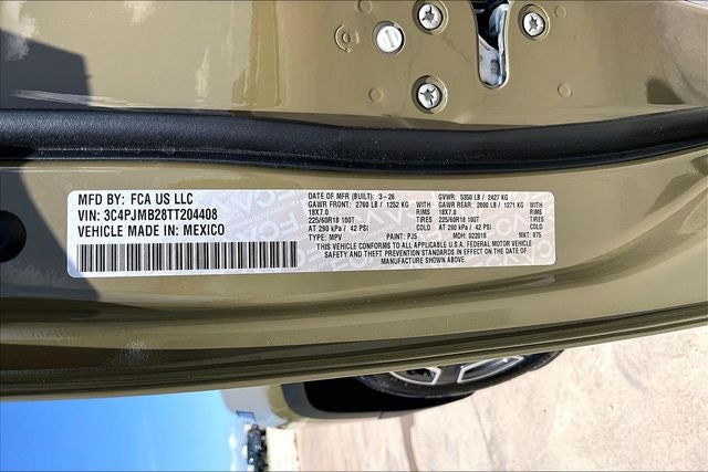 2026 Jeep Cherokee CHEROKEE LAREDO 4X4